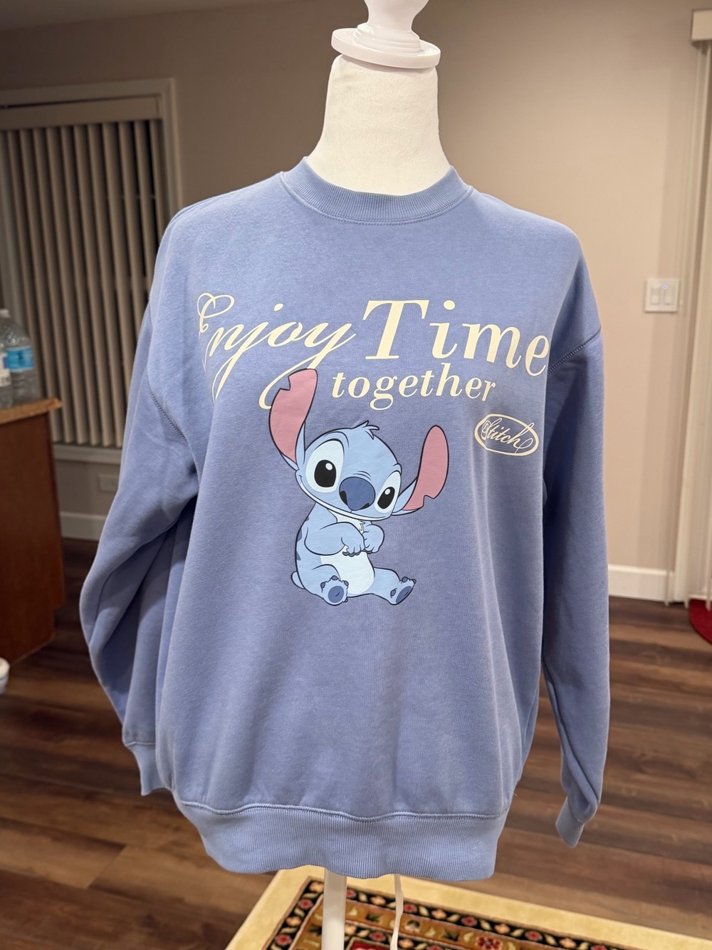 H&M Kids Stitch Graphic Fleece Sweatshirt
